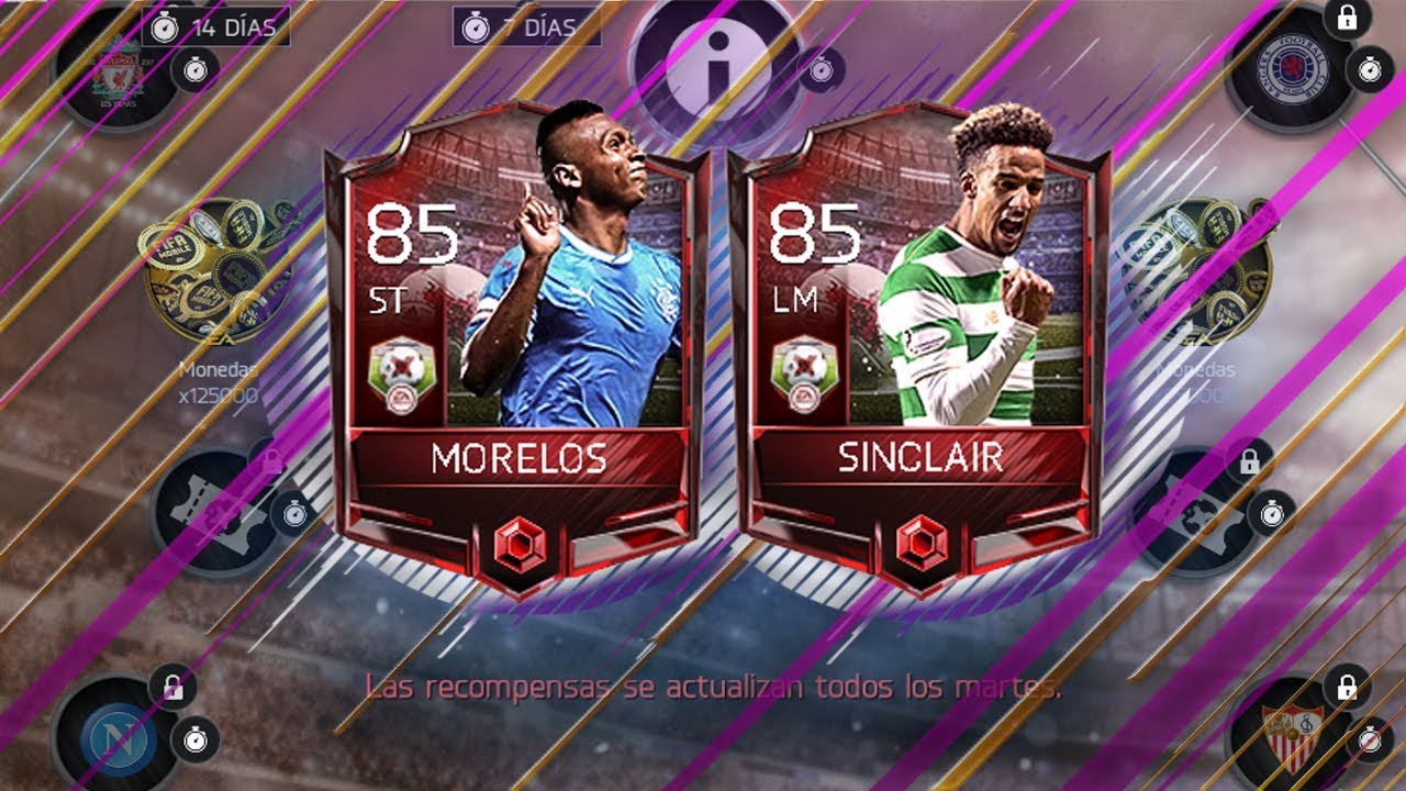 PREDICCIONES ENCUENTROS 3/4 MORELOS/SINCLAIR FIFA MOBILE YouTube