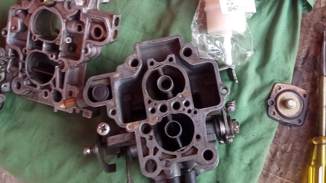 carburación Weber doble boca Renault 11