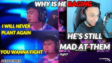 FNS LOSING It At PRX Patmen PROPER RAGING At His Team PRX Mid Game