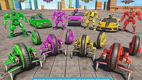 Spider Wheel Robot Car Game