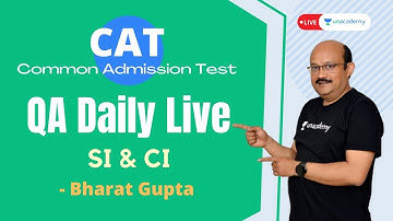 simple interest and compound interest for cat 2021 | Quantitative Aptitude | Arithmetic  for cat