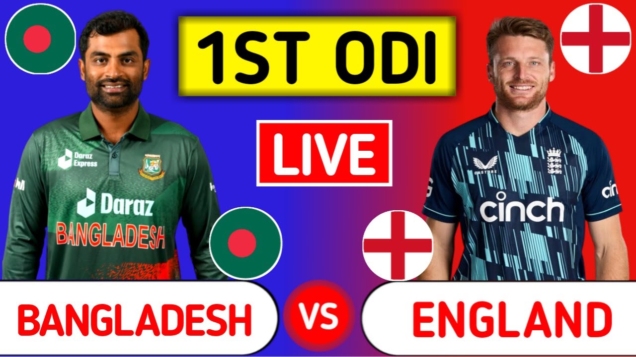 Bangladesh Vs England Live BAN vs ENG - 1st ODI Bangladesh Vs England 1st ODI Middle Overs