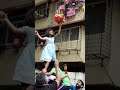 My Daughter Enjoying Dahi Handi Celebration In Society ❤️ #shorts