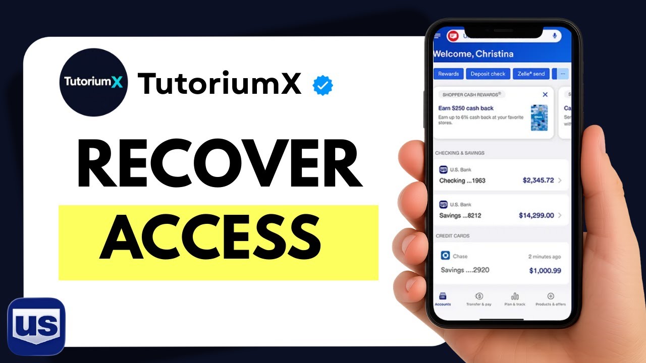 How to Reset or Recover Secure Access Code in US Bank App - YouTube