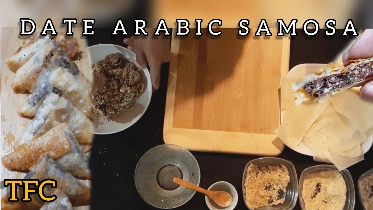 DATE SAMOSA Recipe Unique and Delicious | Arab Famous Dish | Tasty Food Cooking TFC