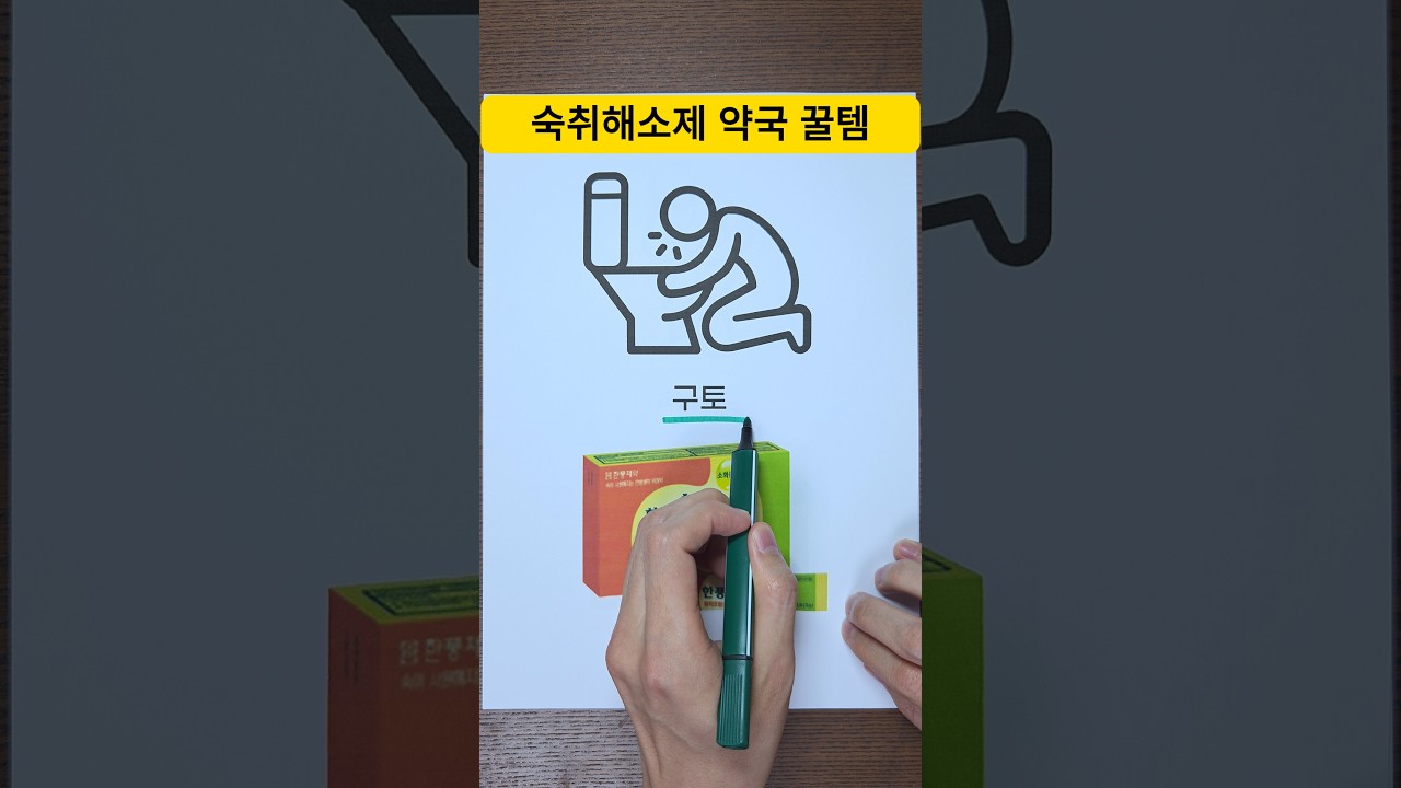 숙취해소제 약국 꿀템