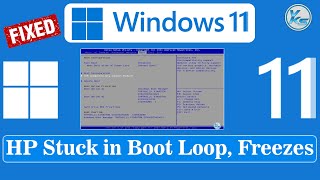 ✅ How To Fix - HP Stuck in Boot Loop, Freezes Getting Windows Ready, Preparing Automatic Repair