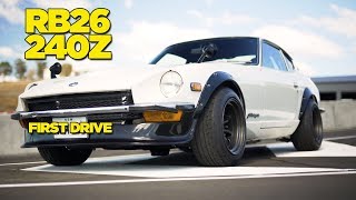 Rb26 240z reveal // first drive
