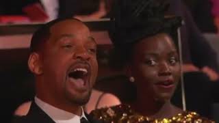 Will Smith slaps Chris Rock and told him \\