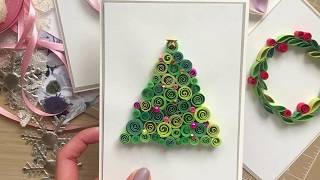 QllArt | Quilling Christmas tree | Ёлочка в технике квиллинг