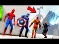 GTA 5: AVENGERS ARMY VS GIANT SIRENHEAD GOD! (Part 1)