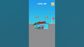 Draw Bridge Puzzle Game Level 180 #shorts