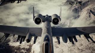 Ace Combat 7 | Operation Flush | Mission 9 | A-10C Gameplay | Warthog HOTAS | Expert Controls
