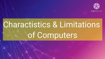Grade 5 || Computer|| Topic- Characteristics & limitations of Computer