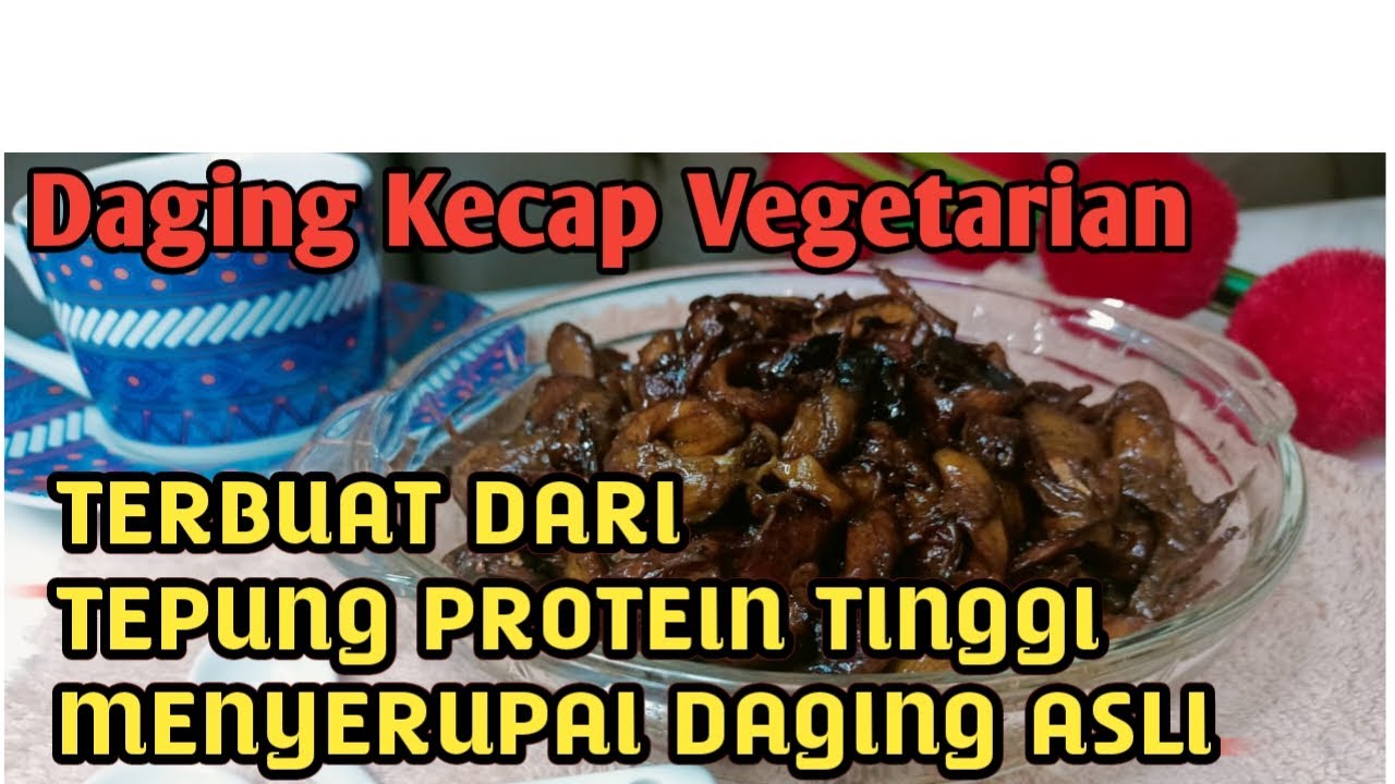 Resep Daging Vegan Vegetarian, Daging buatan kecap menu paling mantap untuk dicoba Resep Daging Vegan Vegetarian, Daging buatan kecap menu paling mantap untuk dicoba