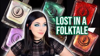 Mooncat Lost in a Folktale Nail Polish Collection Swatches and Review || KELLI MARISSA