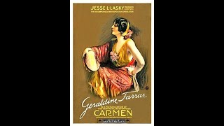 Carmen 1915 Paramount Pictures American Silent Film Drama (Cecil B. DeMille)