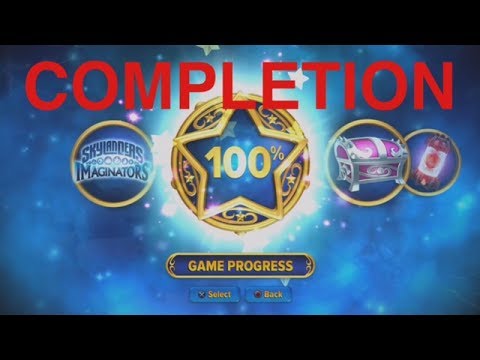 Skylanders Imaginators - 100 % Completion + 474 Skylanders Scanned in