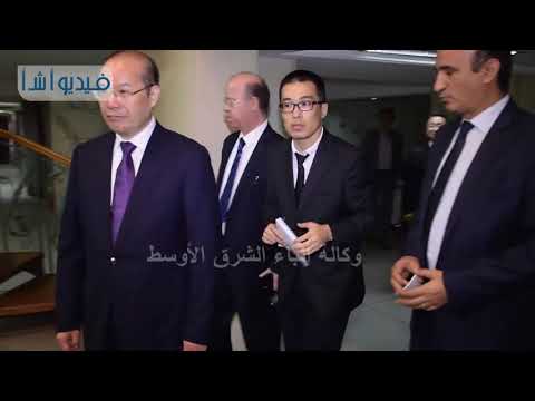 بالفيديو جولة وفد وكالة أنباء شينخوا الصينية بصالة تحرير أ ش أ