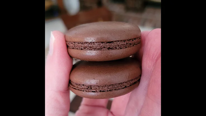 French Method Macaron Making Process in the Ninja ...