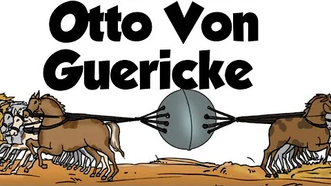 O que Otto von Guericke criou?