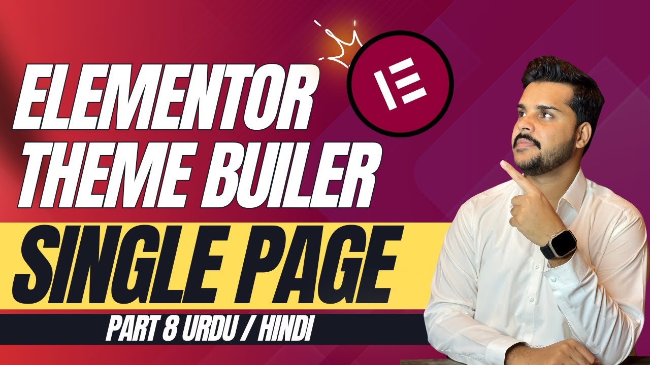 How to Create Single Page Template in Elementor Theme Builder ...