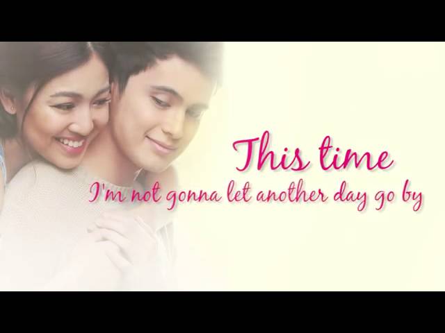 This Time Official Lyric Video James Reid &amp; Nadine Lustre