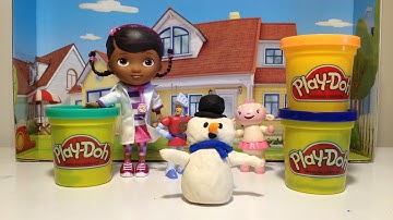 DOC MCSTUFFINS PLAY-DOH Tutorial How to make Chilly Demonstration