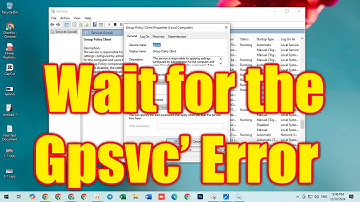 Fix ‘Please Wait for the Gpsvc’ Error in Windows [ Solution ] 2025