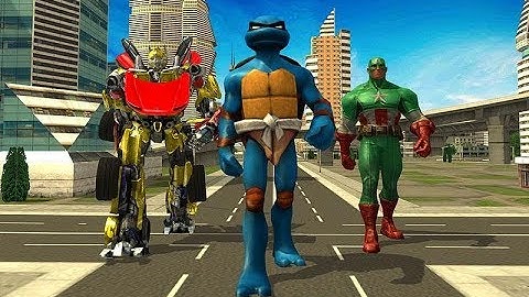 Monster Turtle Hero Vs Captain: Robot Battle (By Marvellous Games Studio) Android Gameplay HD