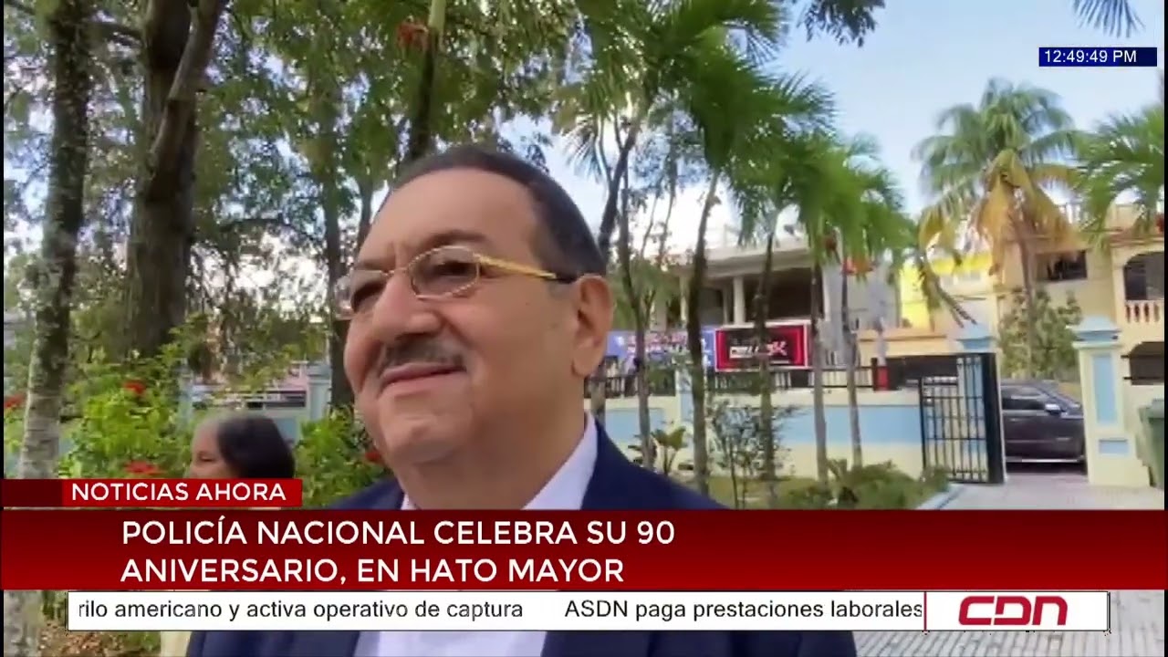 Policía Nacional celebra su 90 aniversario, en Hato Mayor