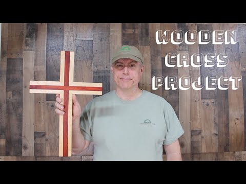 DIY Wooden Cross Scrap Wood Money Making Project! 