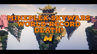 Mineplex Skywars Fastest Death% World Record! BEATEN (250 ms)