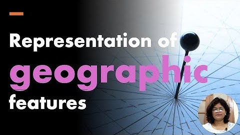 Geography - representation of geographic features for class 6