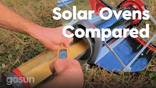 Solar Oven Comparison