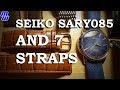 7 Straps on a Seiko Presage SARY085 "Starlight"!