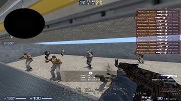 Aim botz 45 sec kill 100 bots with ak-47