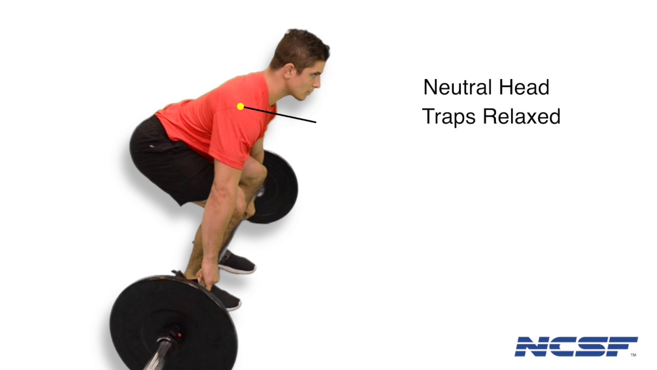Correct Deadlift Start Position YouTube