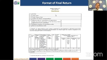 ENGLISH | Filing of GSTR 10 Final Return on GST portal | Pankaj Arora