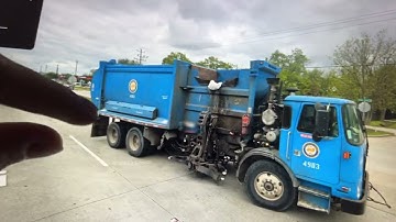 Houston TX trash trucks on google maps PT 8