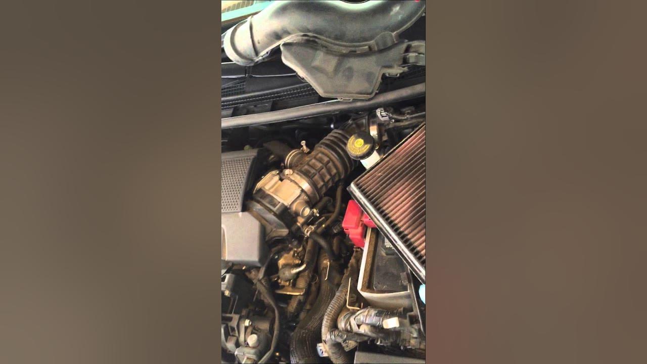 How to change an air filter 2013 Nissan Sentra - YouTube