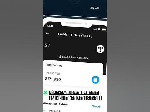 Finblox Teams Up With OpenEden to Launch Tokenized US Treasury Bill # ...