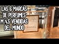 las 6 marcas de perfumes que más venden en el mundo