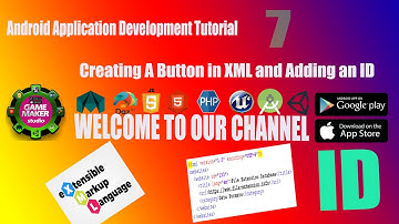 Android Application Development Tutorial   7   Creating A Button in XML and Adding an ID