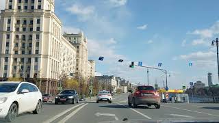 22.04.2020 Москва COVID19. От Волхонки до Электрозаводскго моста за 15 минут