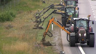 Grass cutting along E4 motorway by swedengines 22,148 views 3 years ago 13 minutes, 56 seconds