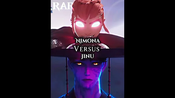 Nimona VS Jinu #edit #meme #netflix #sonyanimation #kpopdemonhunters #nimona #popular #puffen #music