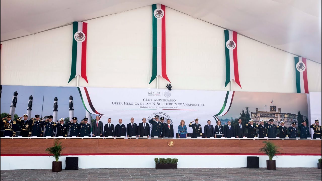 170 Aniversario de la Gesta Heroica de Los Niños Héroes de Chapultepec