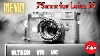 COMPARISON: New Voigtlander ULTRON 75mm f1.9 vs NOKTON 75mm f1.5 VM