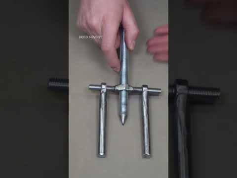Simple Method To Make Bearing Puller #shorts